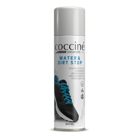 COCCINE WATER&DIRT STOP Sprühbare Imprägnierung für Turnschuhe 250 ml