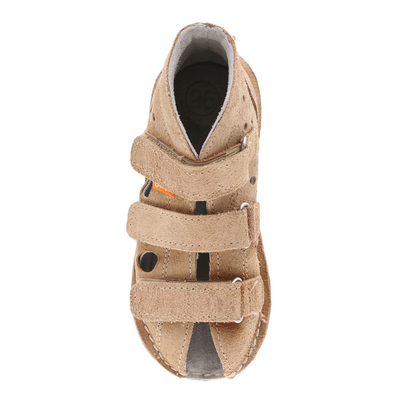 Kinder-Schutzpantoffeln mit Thomas-Absatz mit Klettverschluss