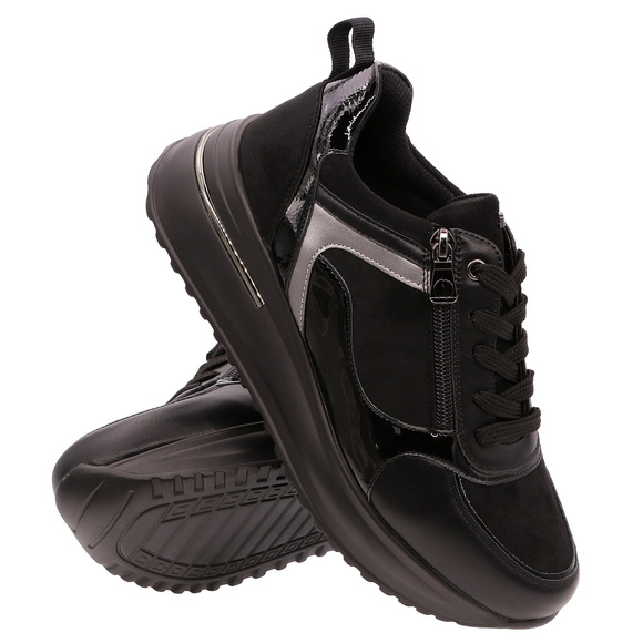 Sportliche Damen-Turnschuhe mit Reißverschluss