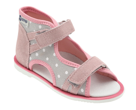 Kinder-Pantoffeln zur Vorsorge mit Klettverschluss