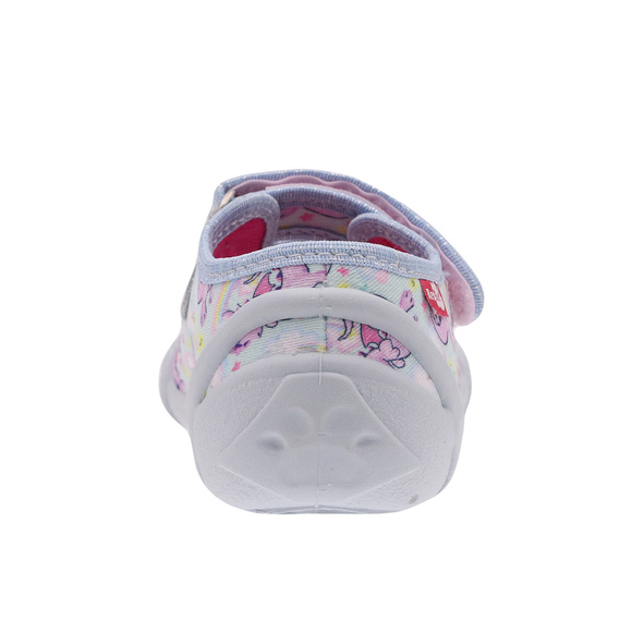 Kinder Textil Hausschuhe Sandalen mit Klettverschluss