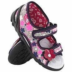 Kinder Textil Hausschuhe, Klettsandalen