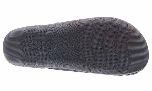 Bequeme Damen-Hausschuhe mit Massageeffekt Biedronka