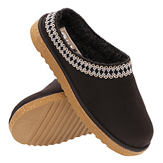 Damen Hausschuhe isoliert Stickerei