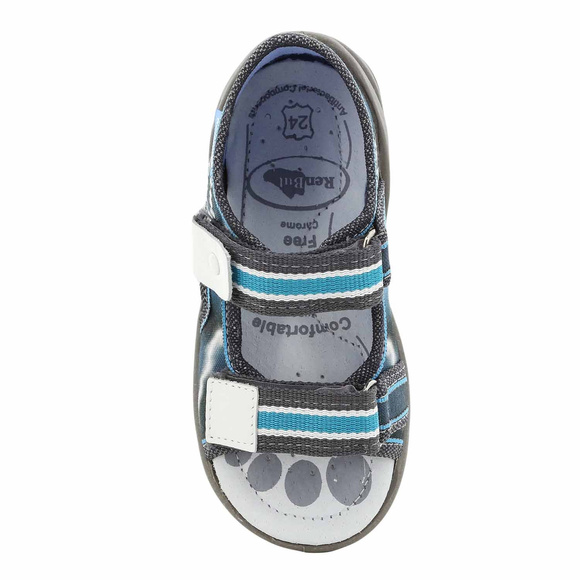 Kinder Textil Hausschuhe, Klettsandalen