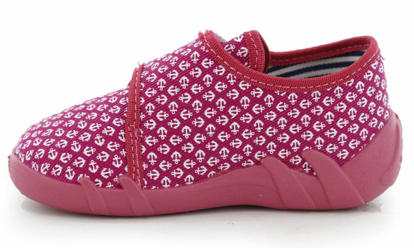 Kinder Hausschuhe Textilschuhe mit Klettverschluss