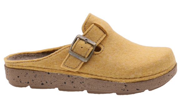 Damen Hausschuhe bequeme Hausschuhe Filz mit Schnalle