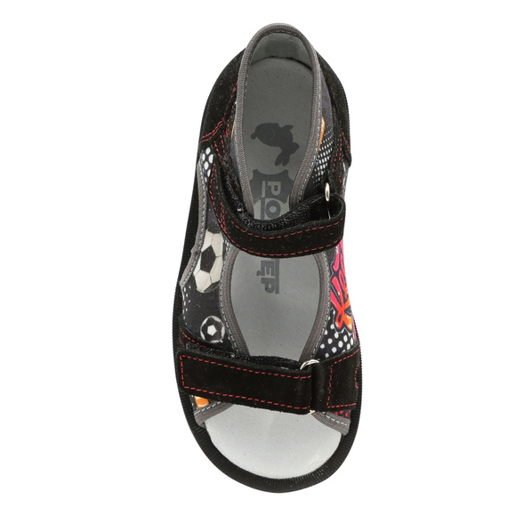 Kinder-Pantoffeln zur Vorsorge mit Klettverschluss