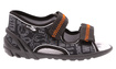 Kinder Textil Hausschuhe, Klettsandalen