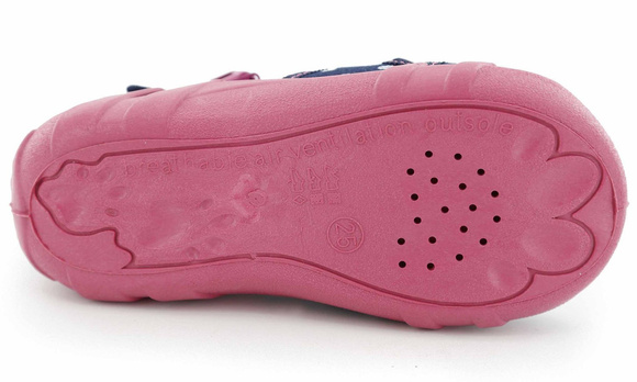 Kinder Hausschuhe Textilschuhe mit Klettverschluss