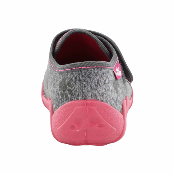 Kinder Hausschuhe Textilschuhe mit Klettverschluss