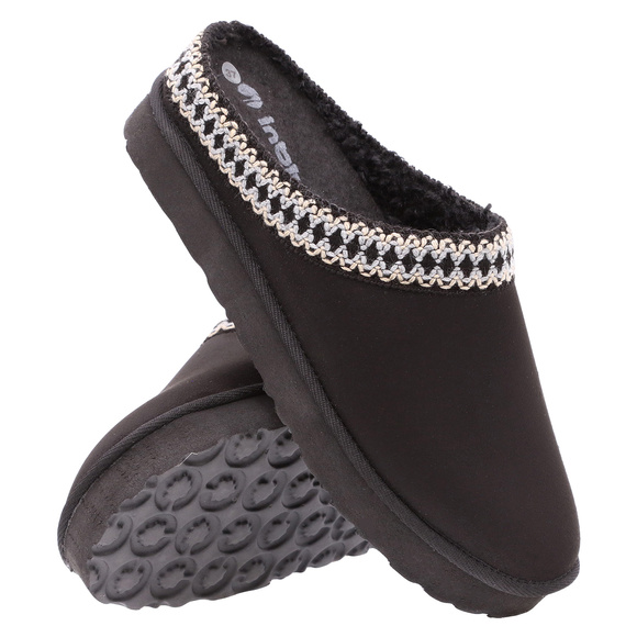 Damen Hausschuhe, warme Hausschuhe, Stickerei