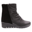 Damen Winterschuhe Stiefeletten mit Reißverschluss