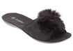 Hausschuhe Damen niedrig Pompon Hausschuhe