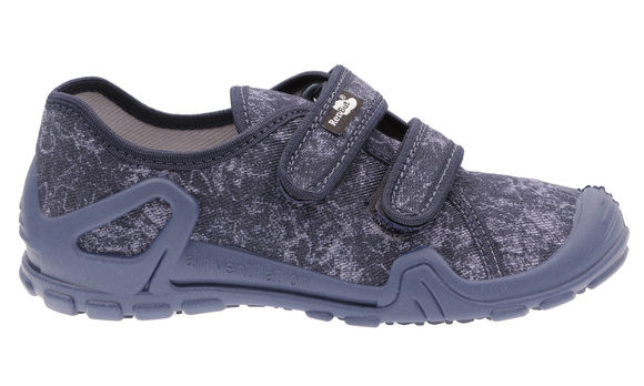 Kinder Hausschuhe Textilschuhe mit Klettverschluss