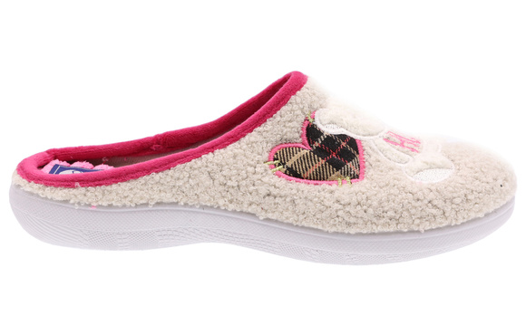 Damen Hausschuhe warm massieren Home Schuhe Teddybär