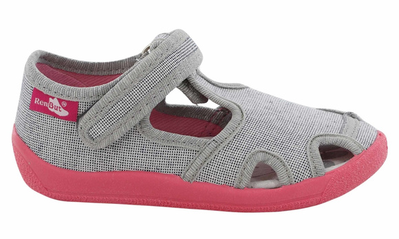 Kinder Hausschuhe Textilschuhe mit Klettverschluss