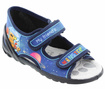 Kinder Textil Hausschuhe, Klettsandalen