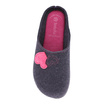 Damen Hausschuhe Hausschuhe Herzen Filz