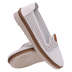 Damenschuhe durchbrochene Mokassins