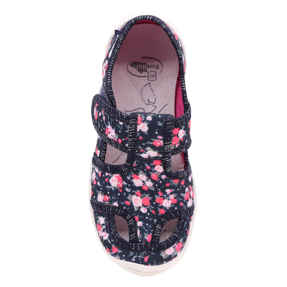 Kinder Hausschuhe Textilschuhe mit Klettverschluss