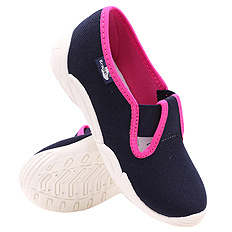 Kinderhausschuhe Textilschuhe mit Gummizug