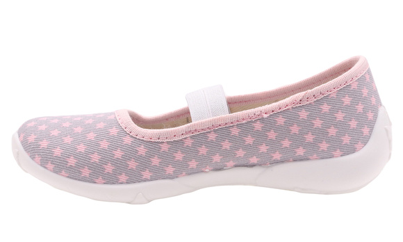 Kinderhausschuhe Textilschuhe mit Gummizug