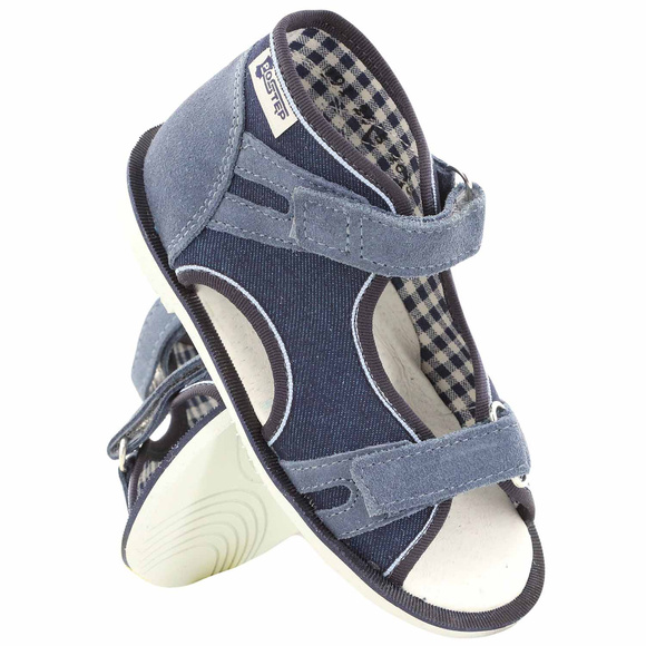 Kinderhausschuhe, Präventionsschuhe mit Klettverschluss