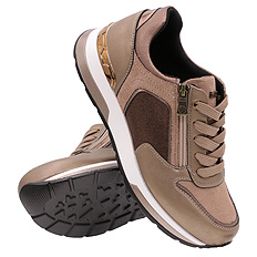 Damen Sportschuhe Sneakers mit Reißverschluss