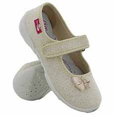 Kinder Hausschuhe Textilschuhe mit Klettverschluss