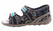Kinder Textil Hausschuhe, Klettsandalen