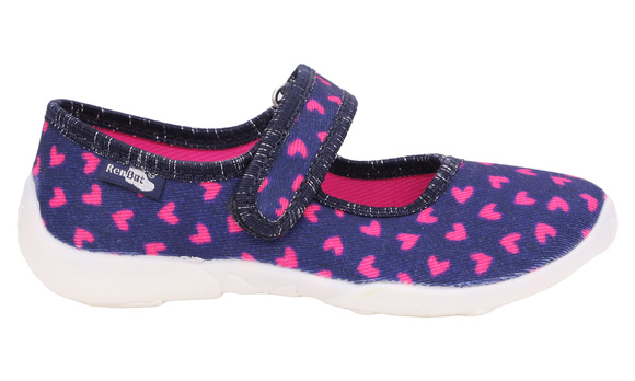 Kinder Hausschuhe Textilschuhe mit Klettverschluss