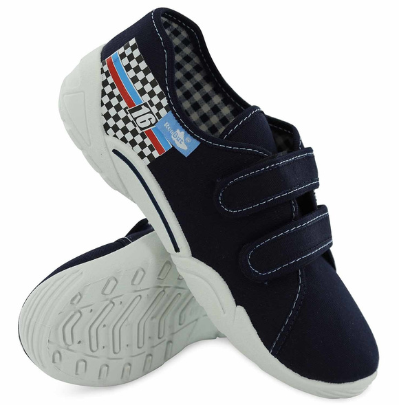 Kinder Hausschuhe Textilschuhe mit Klettverschluss