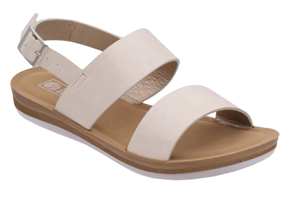 Verstellbare niedrige Sandalen für Frauen