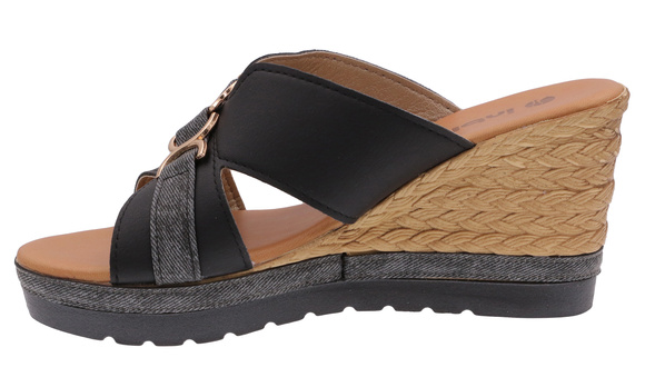 Damen-Flip-Flops mit Keilabsatz