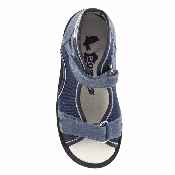 Kinderhausschuhe, Präventionsschuhe mit Klettverschluss