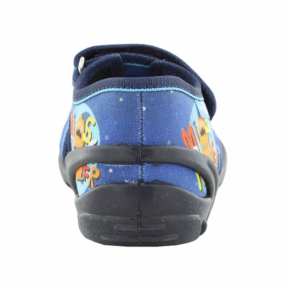 Kinder Textil Hausschuhe, Klettsandalen