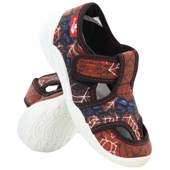 Kinder Hausschuhe Textilschuhe mit Klettverschluss