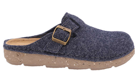 Damen Hausschuhe bequeme Hausschuhe Filz mit Schnalle