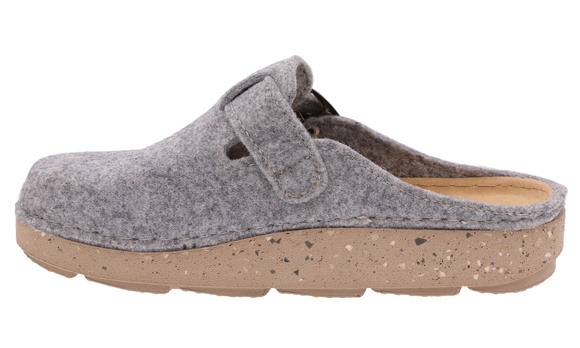 Damen Hausschuhe bequeme Hausschuhe Filz mit Schnalle