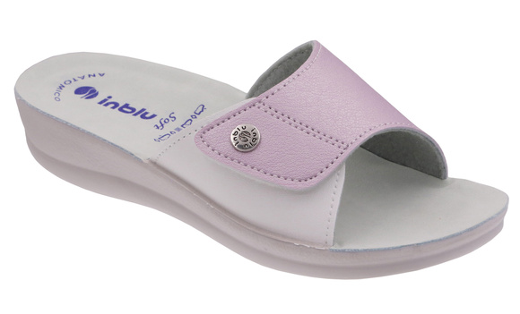 Medizinische Damen-Flip-Flops ohne Zehen, mit Klettverschluss