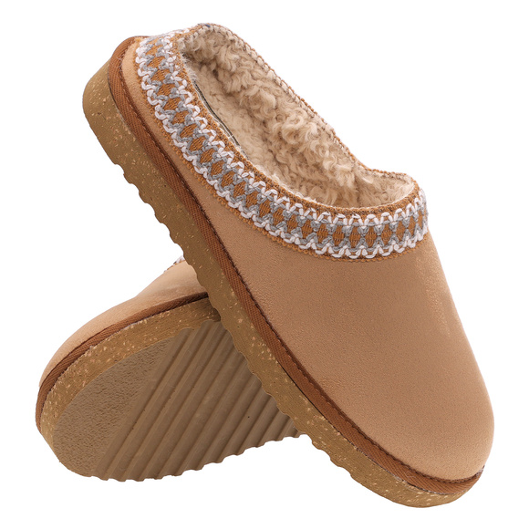 Damen Hausschuhe isoliert Stickerei