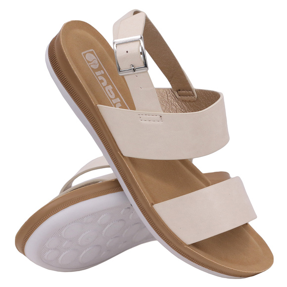 Verstellbare niedrige Sandalen für Frauen