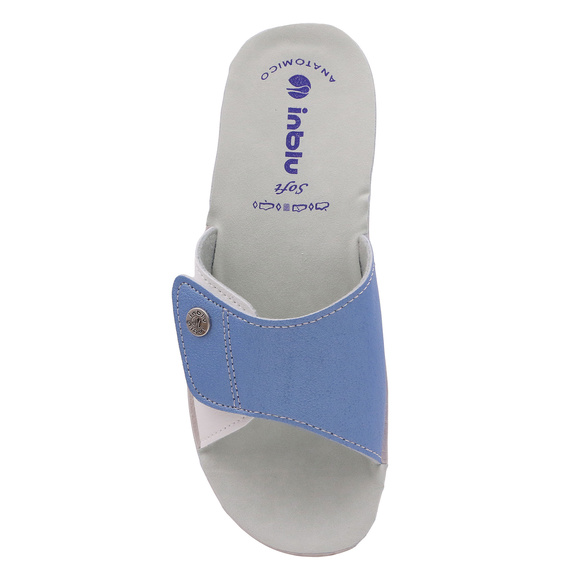 Medizinische Damen-Flip-Flops ohne Zehen, mit Klettverschluss