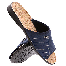 Offene Hausschuhe für Herren mit niedrigem Absatz