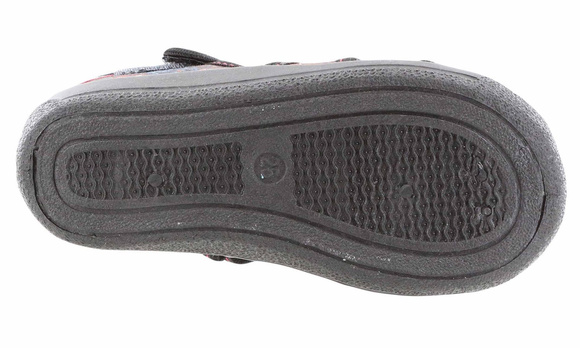 Kinder Hausschuhe Textilschuhe mit Klettverschluss