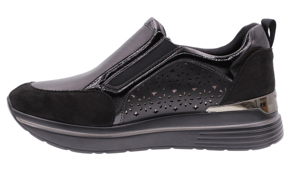 Damen Sportschuhe Sneakers mit Reißverschluss