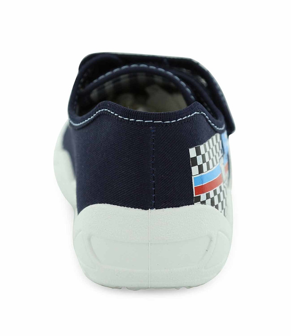 Kinder Hausschuhe Textilschuhe mit Klettverschluss