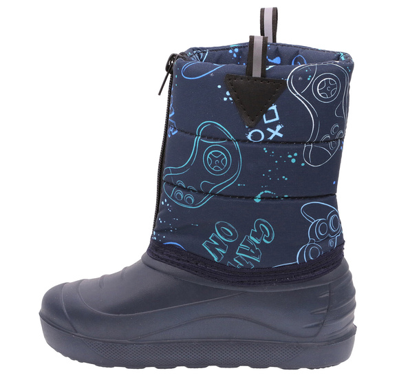 Kinder-Schneestiefel mit Reißverschluss GAMER