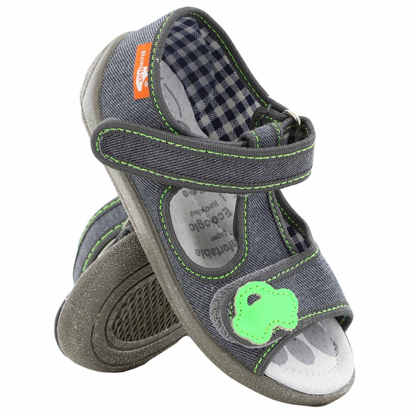 Kinderhausschuhe aus Textil